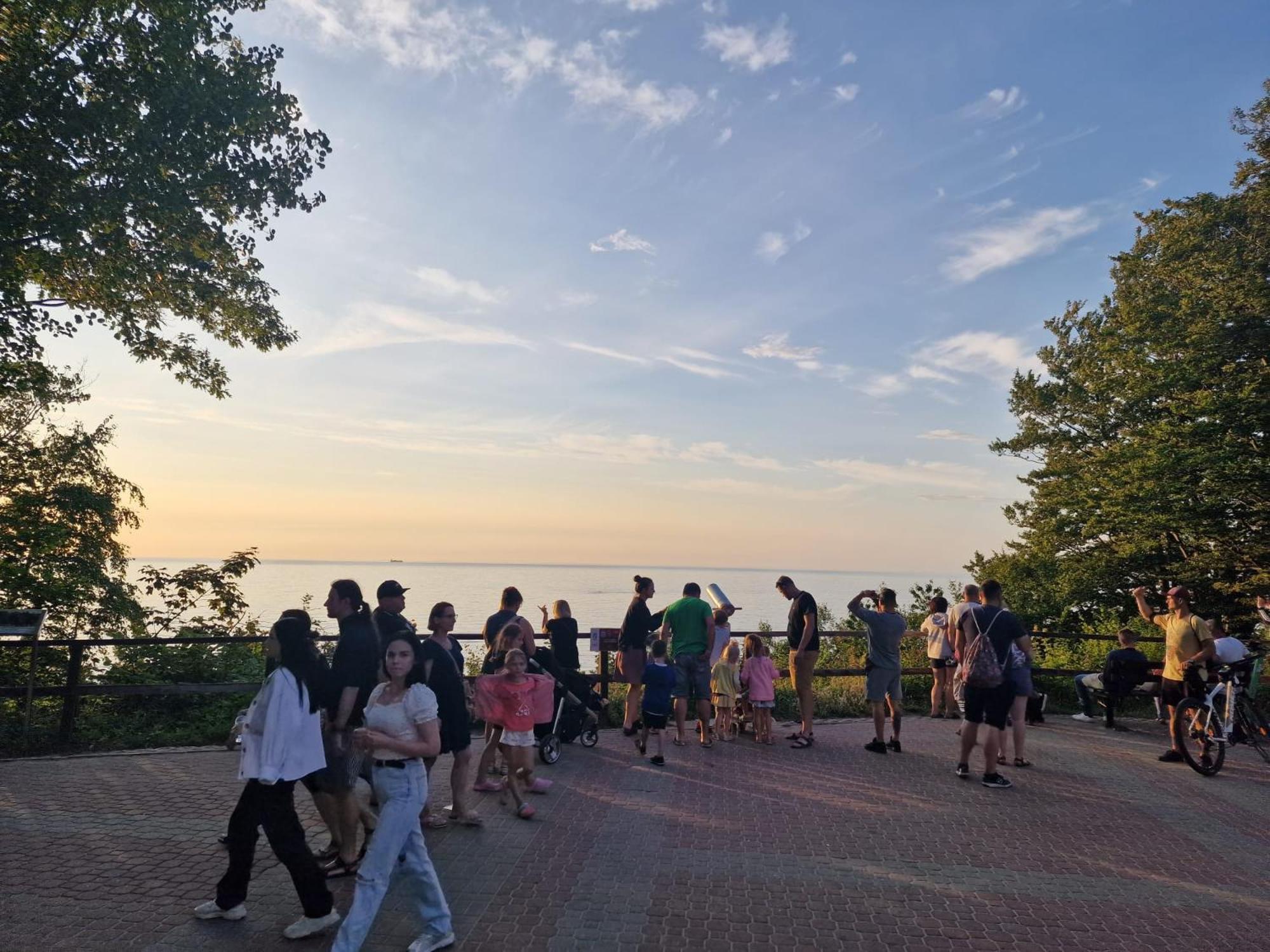 Osrodek Promenada- Faleza Jastrzębia Góra Dış mekan fotoğraf